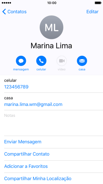 Pressione a tecla de início para finalizar e voltar à tela inicial. Pressione a tecla de início para finalizar e voltar à tela inicial.