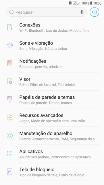 Pressione Conexões. Pressione Conexões.
