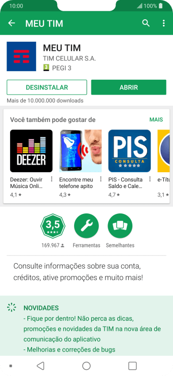 Pressione a tecla de início para finalizar e voltar à tela inicial. Pressione a tecla de início para finalizar e voltar à tela inicial.
