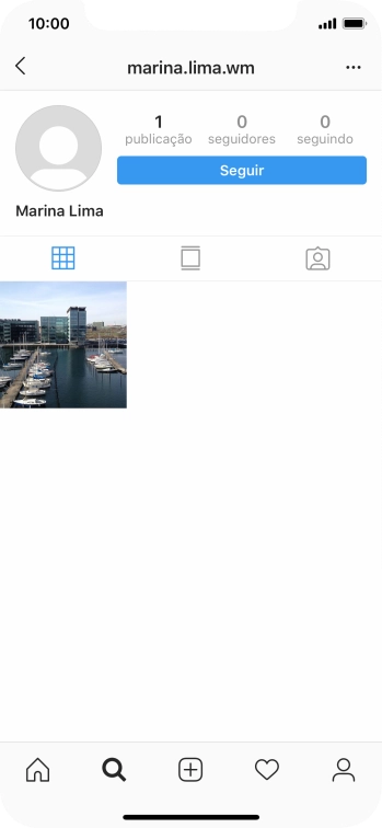 Pressione Seguir. Pressione Seguir.