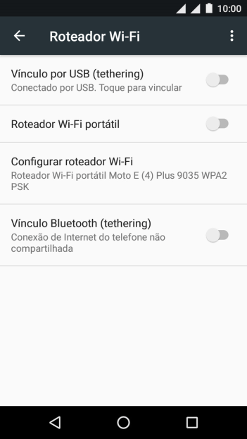 Pressione Configurar roteador Wi-Fi. Pressione Configurar roteador Wi-Fi.