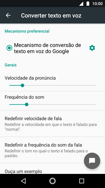 Pressione o ícone de configurações ao lado de Pressione o ícone de configurações ao lado de