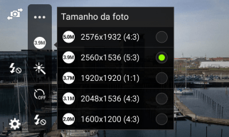 Pressione a resolução desejada. Pressione a resolução desejada.