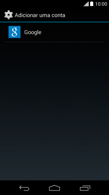 Pressione Google. Pressione Google.
