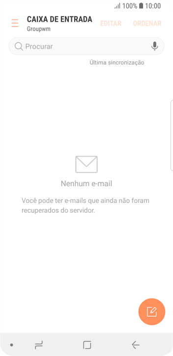 Deslize para a direita a partir do lado esquerdo da tela. Deslize para a direita a partir do lado esquerdo da tela.