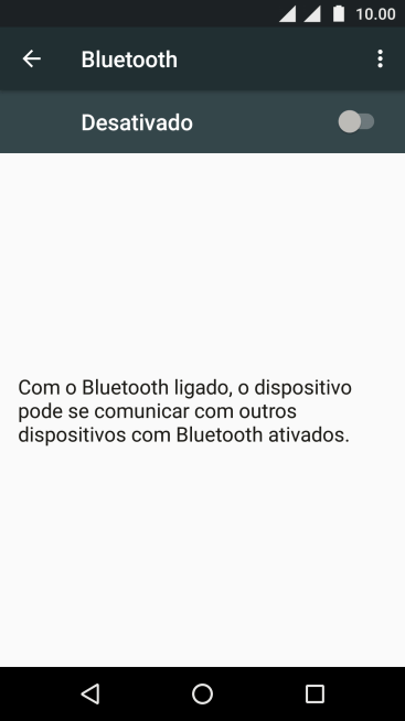 Pressione o indicador para ativar a função. Pressione o indicador para ativar a função.