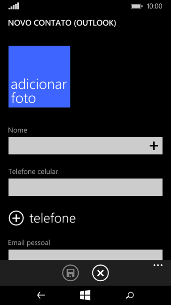 Pressione adicionar foto. Pressione adicionar foto.