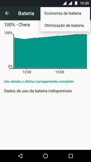 Pressione Economia de bateria. Pressione Economia de bateria.