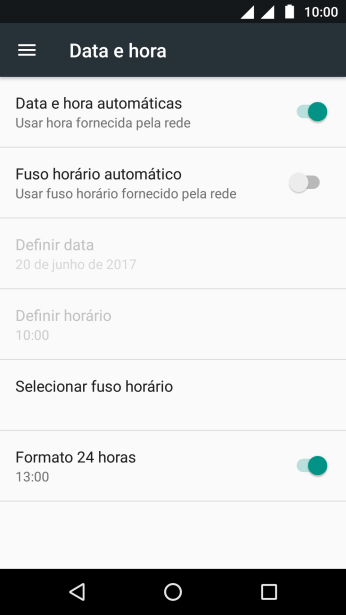 Pressione o indicador ao lado de Pressione o indicador ao lado de