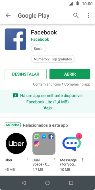 Pressione a tecla de início para finalizar e voltar à tela inicial. Pressione a tecla de início para finalizar e voltar à tela inicial.