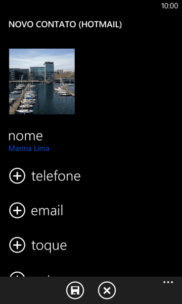 Pressione telefone, e digite o número de telefone. Pressione telefone, e digite o número de telefone.