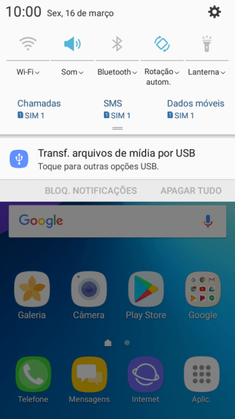 Pressione o ícone de conexões. Pressione o ícone de conexões.