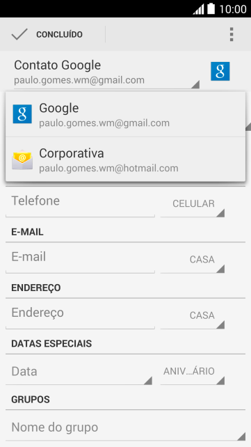 Pressione Google. Pressione Google.
