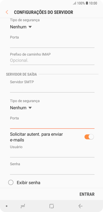 Pressione o indicador ao lado de Pressione o indicador ao lado de