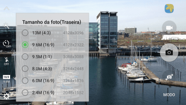 Pressione a resolução desejada. Pressione a resolução desejada.