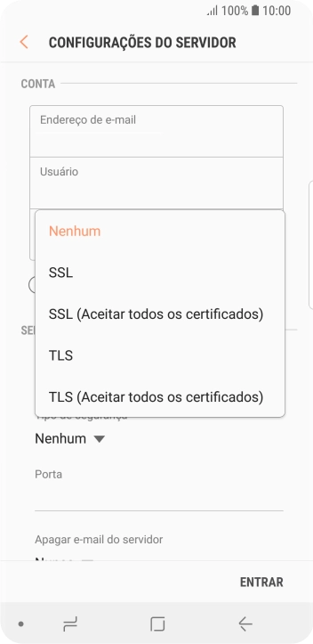 Pressione Nenhum para desativar a função. Pressione Nenhum para desativar a função.
