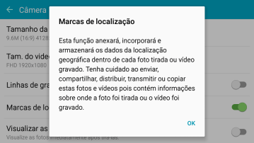 Se você quiser ativar a função, deve pressionar OK. Se você quiser ativar a função, deve pressionar OK.