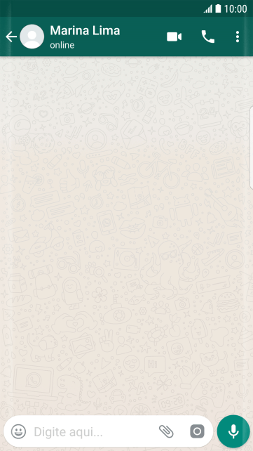 Pressione o campo de escrever, e digite o texto desejado. Pressione o campo de escrever, e digite o texto desejado.