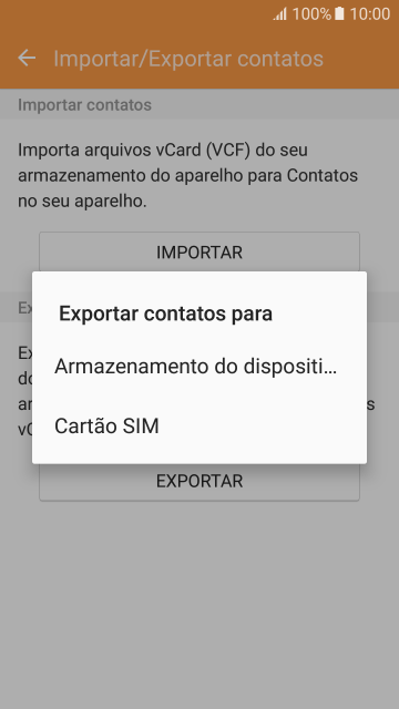 Pressione Cartão SIM. Pressione Cartão SIM.