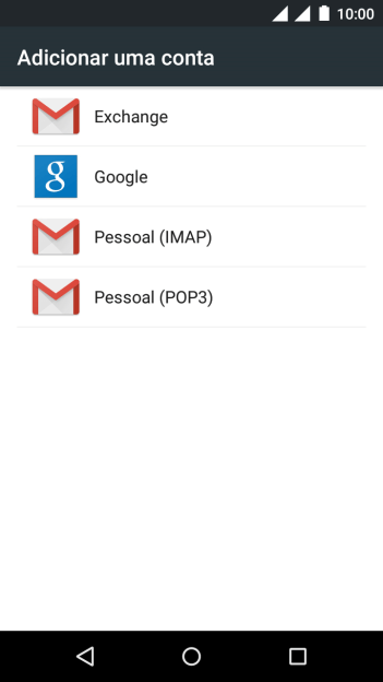 Pressione Google. Pressione Google.