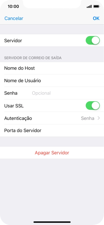 Pressione o indicador ao lado de Pressione o indicador ao lado de