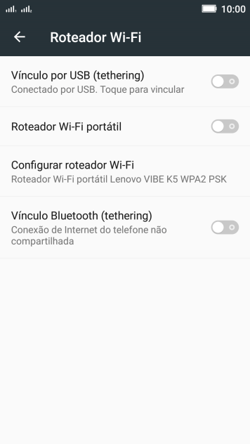 Pressione Configurar roteador Wi-Fi. Pressione Configurar roteador Wi-Fi.