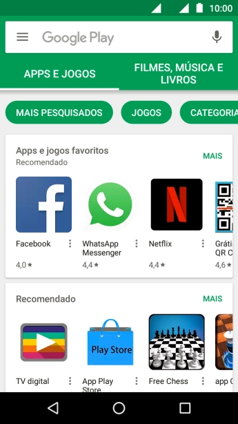 Deslize para a direita a partir do lado esquerdo da tela. Deslize para a direita a partir do lado esquerdo da tela.