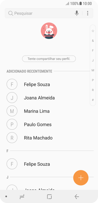 Pressione o ícone de menu. Pressione o ícone de menu.