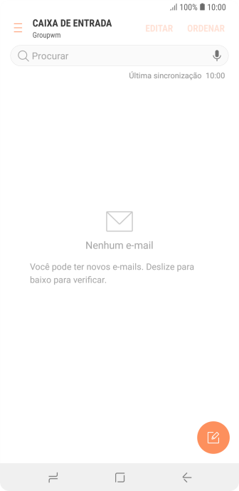 Deslize para a direita a partir do lado esquerdo da tela. Deslize para a direita a partir do lado esquerdo da tela.