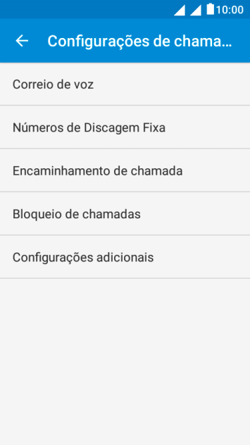 Pressione Bloqueio de chamadas. Pressione Bloqueio de chamadas.