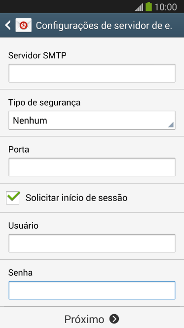 Pressione Próximo. Pressione Próximo.