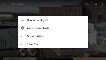 Pressione a lista de reprodução desejada. Pressione a lista de reprodução desejada.