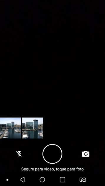 Pressione a foto ou o vídeo desejado. Pressione a foto ou o vídeo desejado.