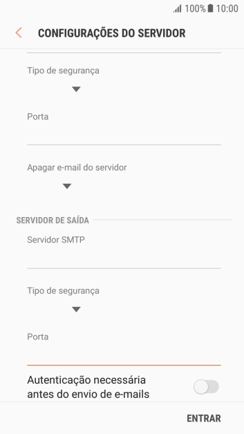 Pressione o indicador ao lado de Pressione o indicador ao lado de