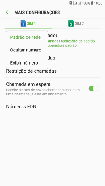 Pressione Exibir número para ativar a identificação do seu número. Pressione Exibir número para ativar a identificação do seu número.
