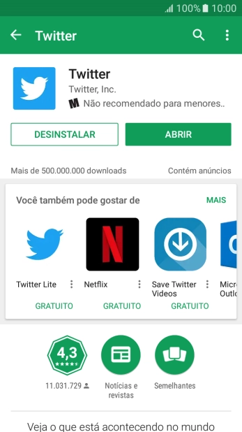 Pressione a tecla de início para finalizar e voltar à tela inicial. Pressione a tecla de início para finalizar e voltar à tela inicial.