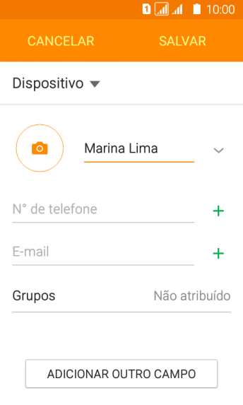 Pressione Nº de telefone, e digite o número de telefone. Pressione Nº de telefone, e digite o número de telefone.