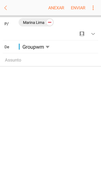 Pressione Assunto, e digite o assunto desejado. Pressione Assunto, e digite o assunto desejado.