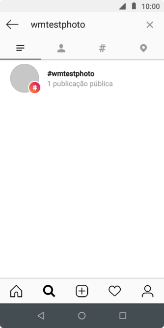 Pressione o hashtag desejado. Pressione o hashtag desejado.
