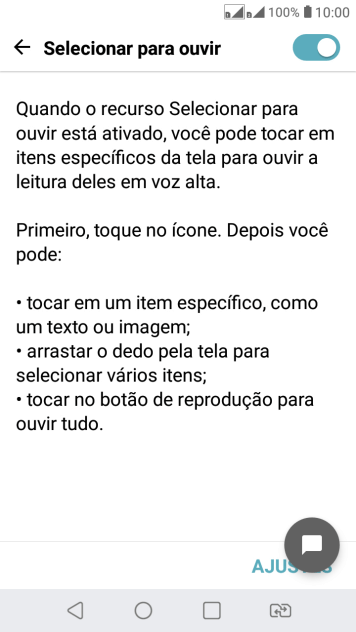 Pressione a tecla de voltar. Pressione a tecla de voltar.