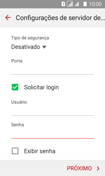 Pressione PRÓXIMO. Pressione PRÓXIMO.