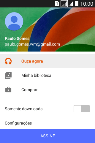 Pressione Minha biblioteca. Pressione Minha biblioteca.