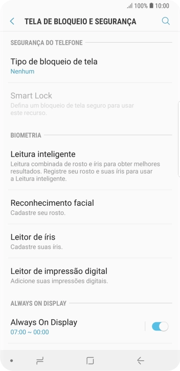 Pressione a tecla de início para finalizar e voltar à tela inicial. Pressione a tecla de início para finalizar e voltar à tela inicial.