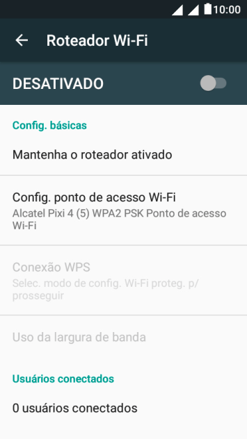 Pressione o indicador para ativar a função. Pressione o indicador para ativar a função.