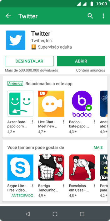Pressione a tecla de início para finalizar e voltar à tela inicial. Pressione a tecla de início para finalizar e voltar à tela inicial.