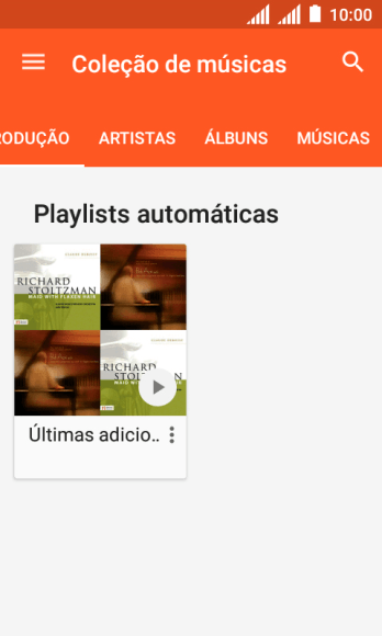 Pressione a categoria desejada, e navegue até o arquivo de música desejado. Pressione a categoria desejada, e navegue até o arquivo de música desejado.
