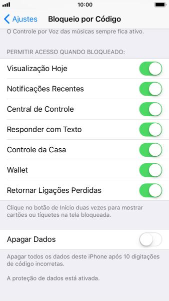 Pressione o indicador ao lado de Pressione o indicador ao lado de