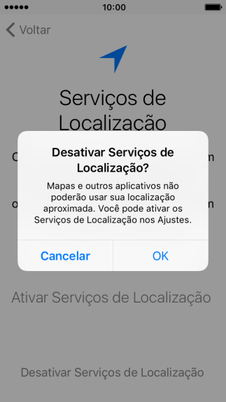 Se você desativar a função, deve pressionar OK. Se você desativar a função, deve pressionar OK.