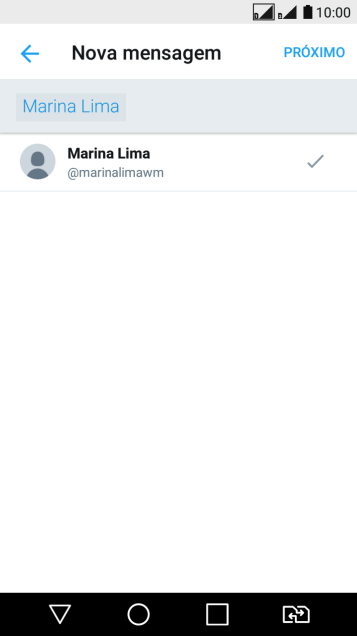 Pressione PRÓXIMO. Pressione PRÓXIMO.