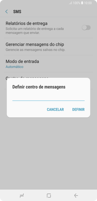 Se você é cliente TIM com DDD 11, 12, 13, 14, 15, 16, 17, 18 ou 19, deve inserir +551181138200 e pressionar DEFINIR. Se você é cliente TIM com DDD 11, 12, 13, 14, 15, 16, 17, 18 ou 19, deve inserir +551181138200 e pressionar DEFINIR.